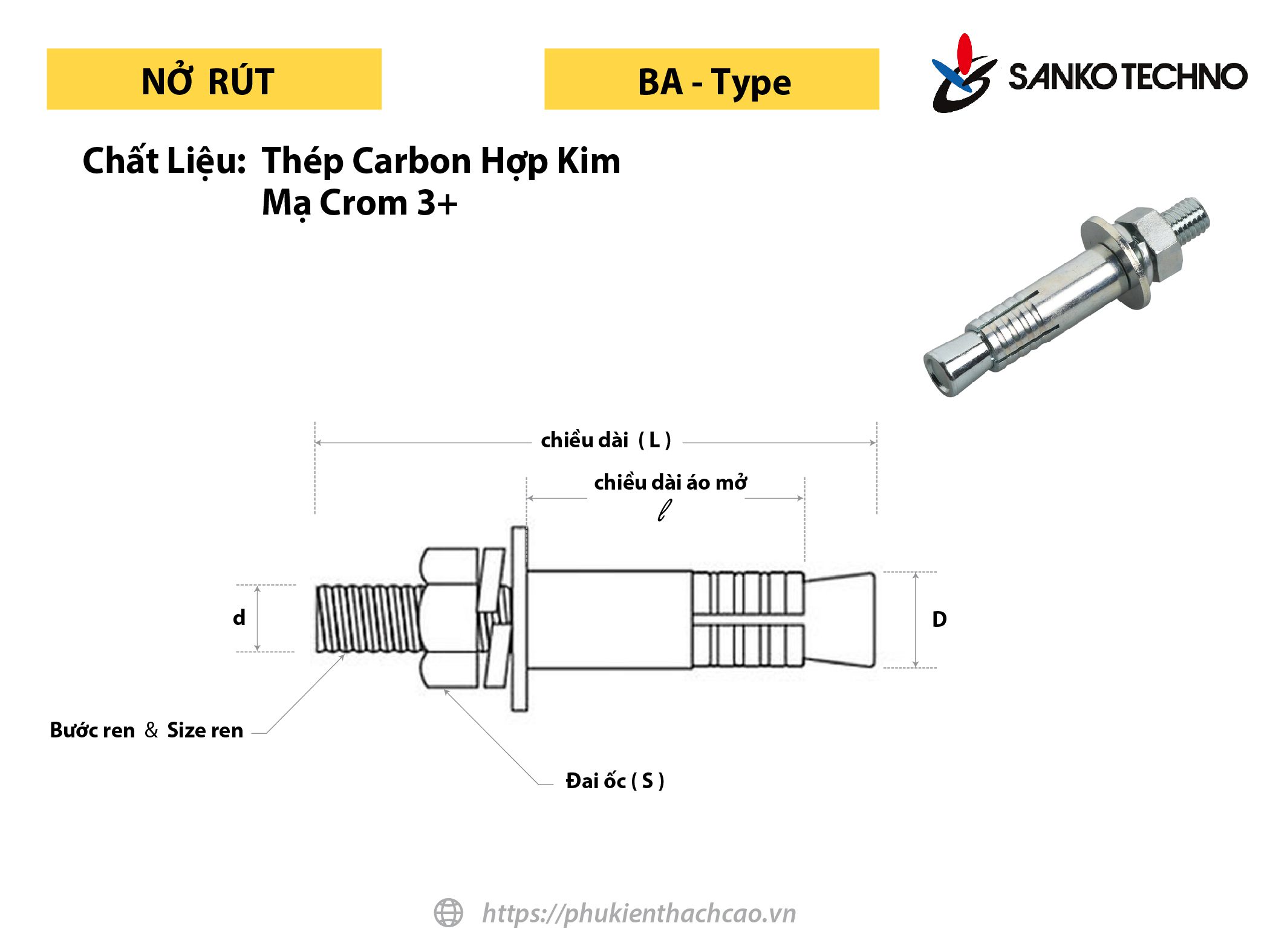 nở rút sắt sanko; nở rút thép mạ kẽm ba-type sanko; nở rút ba-type sanko techno; nở rút ba-type sanko fastem; sanko bolt anchor (ba-type); BA タイプ サンコ ボルトアンカー; tắt kê nở rút sắt sanko; tắt kê nở rút sanko; ba-650; nở rút sắt ba-650 sanko; ba-860; nở rút sắt ba-860 sanko; ba-870; nở rút sắt ba-870 sanko; ba-1070; nở rút sắt ba-1070 sanko; ba-1080; nở rút sắt ba-1080 sanko; ba-1012; nở rút sắt ba-1012 sanko; ba-1210; nở rút sắt ba-1210 sanko; ba-1212; nở rút sắt ba-1212 sanko; ba-1215; nở rút sắt ba-1215 sanko; ba-1610; nở rút sắt ba-1610 sanko; ba-1612; nở rút sắt ba-1612 sanko; ba-1615; nở rút sắt ba-1615 sanko;