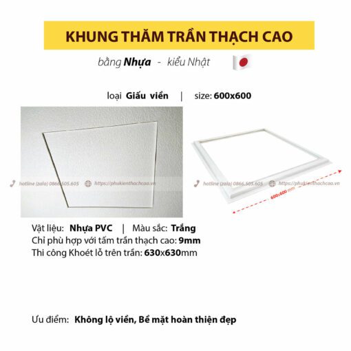 khung thăm trần giấu viền; khung thăm trần không lộ viền; khung thăm trần nhựa giấu viền; khung thăm trần nhựa không lộ viền; khung thăm trần 600mm giấu viền; khung thăm trần 600mm không lộ viền; khung thăm trần nhựa 600mm giấu viền; khung thăm trần nhựa 600mm không lộ viền; khung nhựa tenkenko-v 600; khung nhựa tenkenko loại v 600; nắp thăm trần thạch cao tenkenko-t fukuvi; tenkenko 600x600 fukuvi; tenkenko 600x600mm fukuvi; tenkenko 450x450 fukuvi; tenkenko 450x450mm fukuvi;